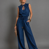 Jette Uden Ærmer Jumpsuit Med Bredde Ben