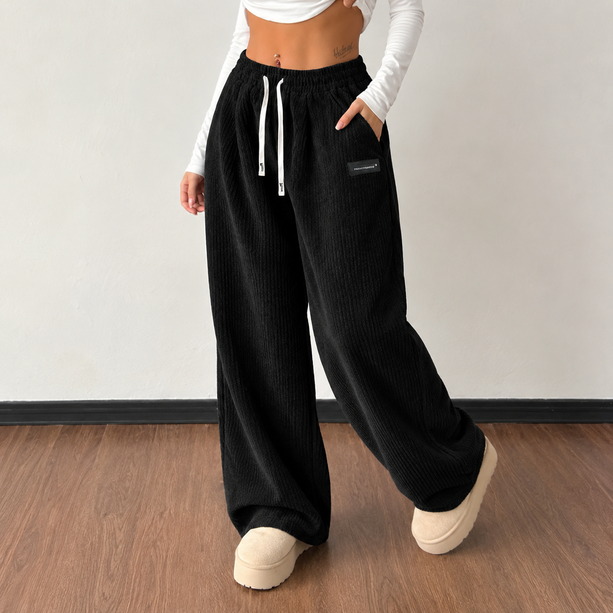 Livia Komfortabel Bred Bukser