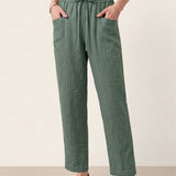 100% Linned Drawstring Utility Ankelbukser AMELINE