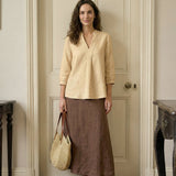 100% Linned Skjorte JOANNA