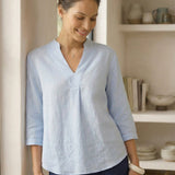 100% Linned Skjorte JOANNA