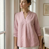 100% Linned Skjorte JOANNA