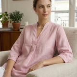 100% Linned Skjorte JOANNA