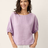 Viveka Bluse Med Blondekant