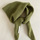 100% Merino Uld Strikket Trekantscraf