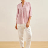 100% Linned Skjorte JOANNA