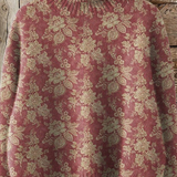 Constance | Blomster Turtleneck Sweater