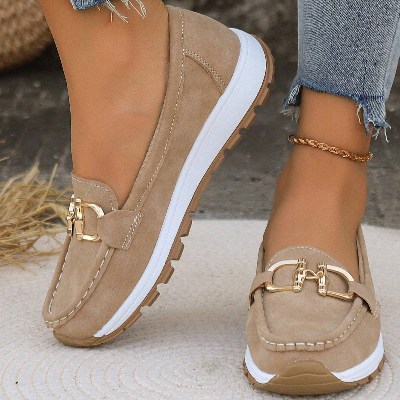 Scarlett - Chic Spænde Loafers