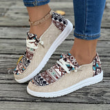 Vibeke | Stilfulde Premium Casual Sneakers med Print