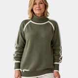 Kaylee | Elegant sweater med høj hals