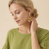 Vintage Frugt Charm Statement Øreringe