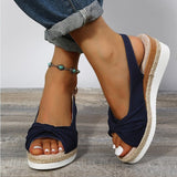Penelope - Ortodontiske Peep-Toe Sandaler