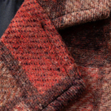 MØRK™ | Patchwork Tweed Vest med Herringbone-mønster