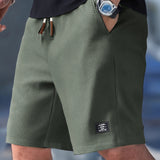 Magnus | Shorts med elastisk talje og snøre