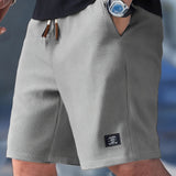 Magnus | Shorts med elastisk talje og snøre