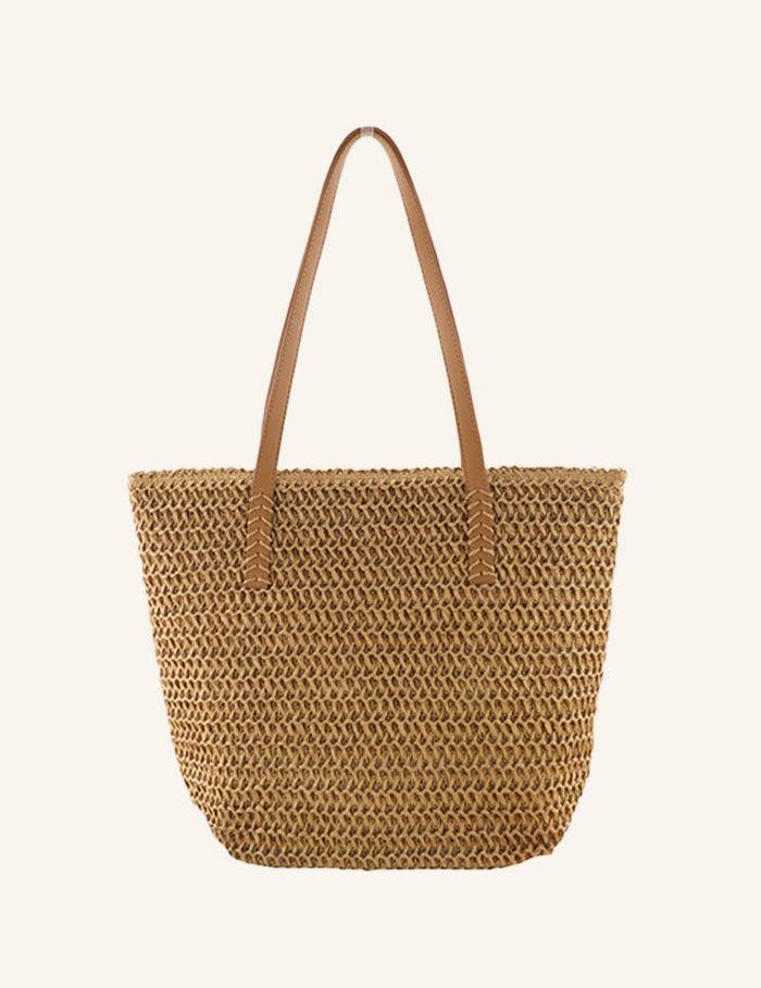 Vævet Tapered Tote Bag