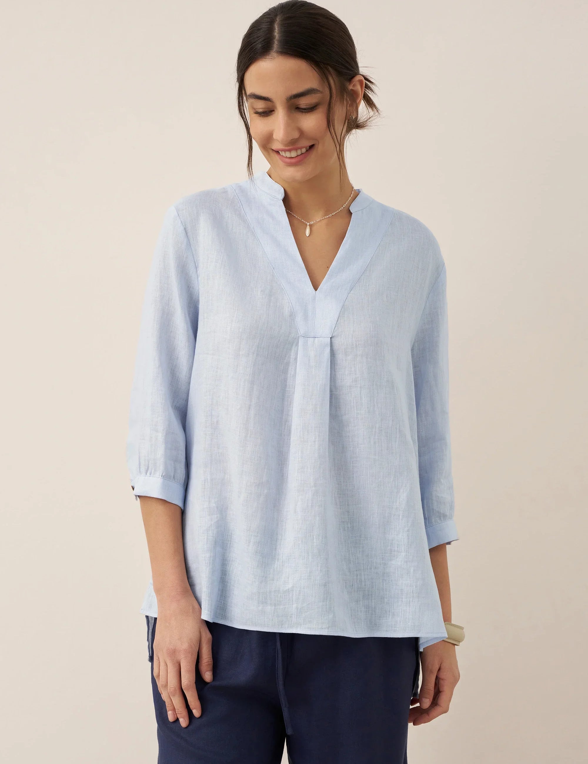 100% Linned Skjorte JOANNA