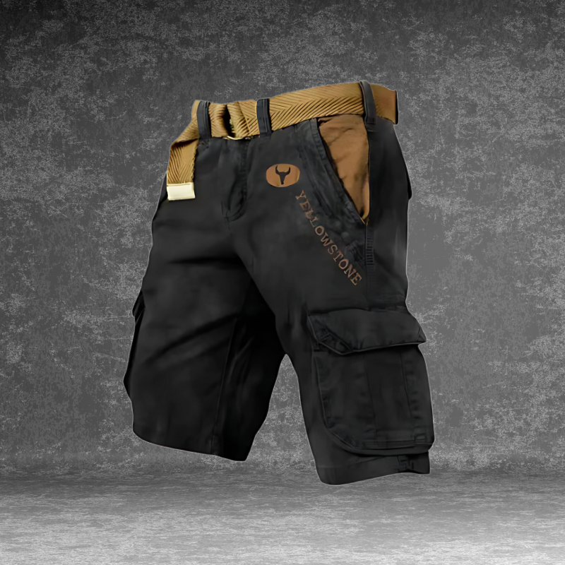 Premium Cargo Shorts med 6 Lommer