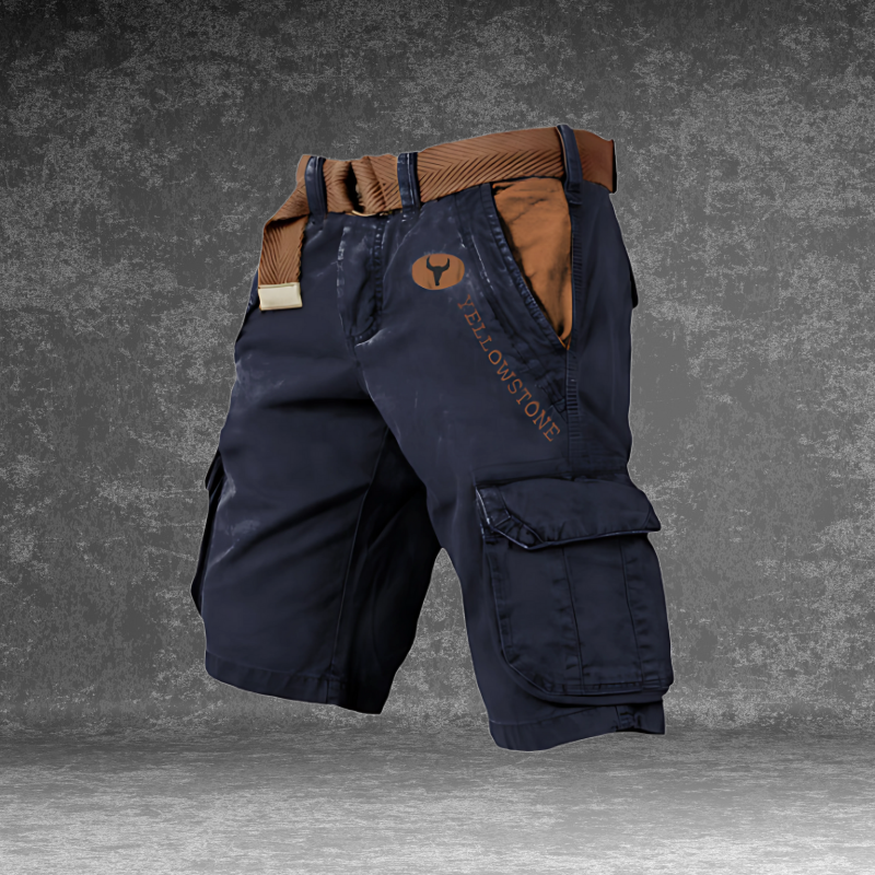 Premium Cargo Shorts med 6 Lommer