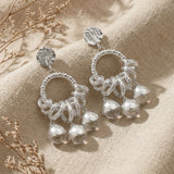 Vintage Frugt Charm Statement Øreringe