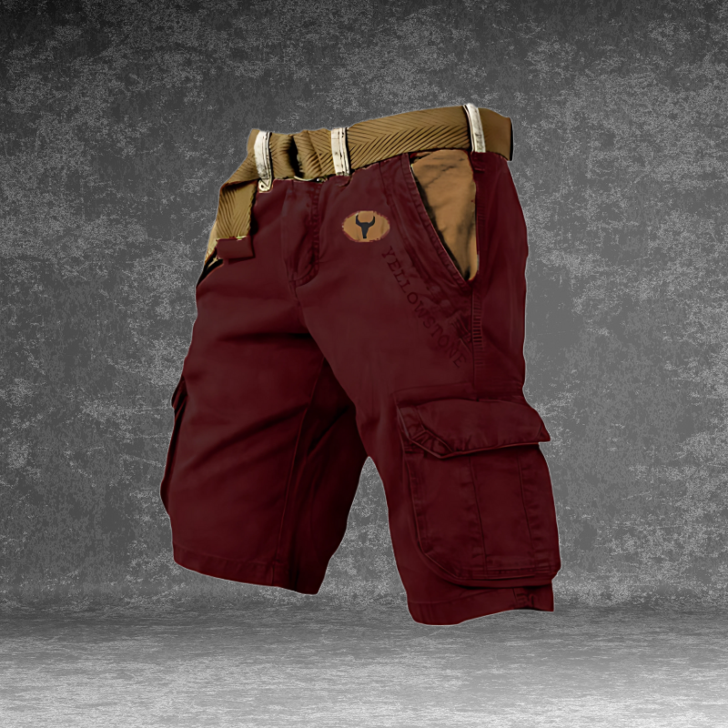 Premium Cargo Shorts med 6 Lommer