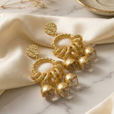 Vintage Frugt Charm Statement Øreringe