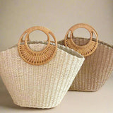 Lysa Taske | Klassisk Stråflet med Elegant Form