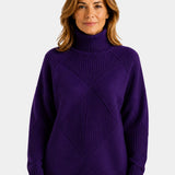 Lauren | Pullover med høj krave