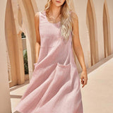 100% Linned Swing Strand Tankkjole GIANA