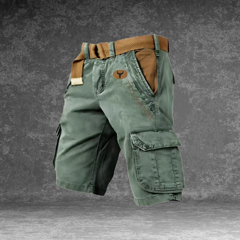 Premium Cargo Shorts med 6 Lommer