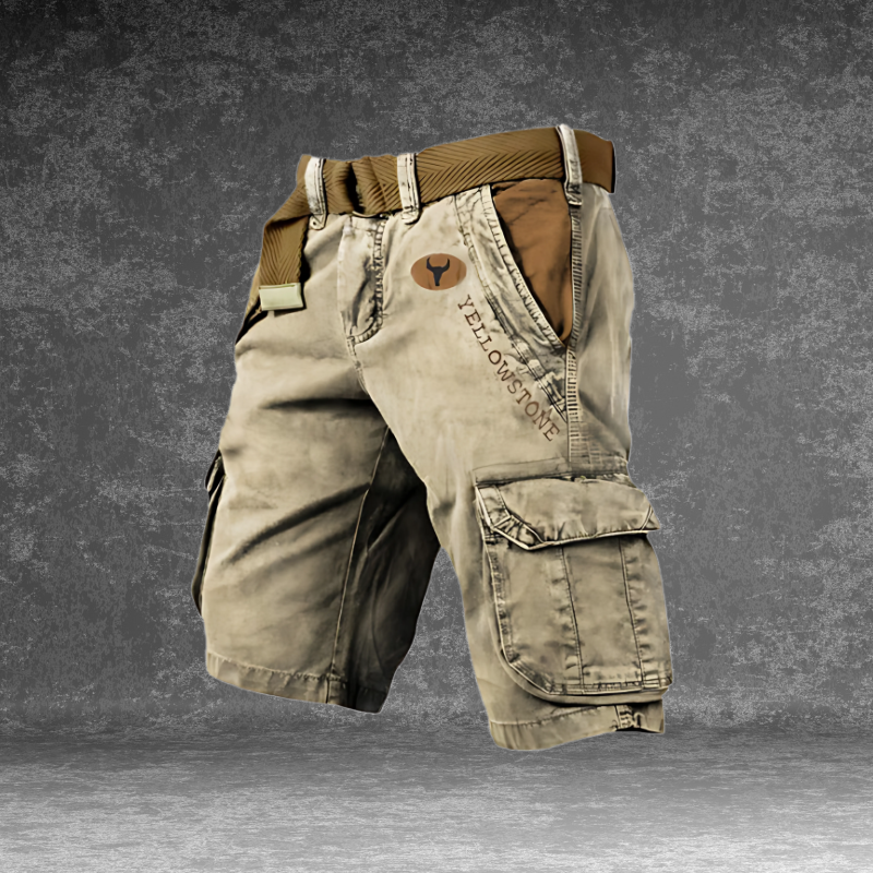 Premium Cargo Shorts med 6 Lommer