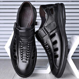 Steffen | Brune Læder Sport Sandaler