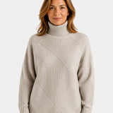 Lauren | Pullover med høj krave