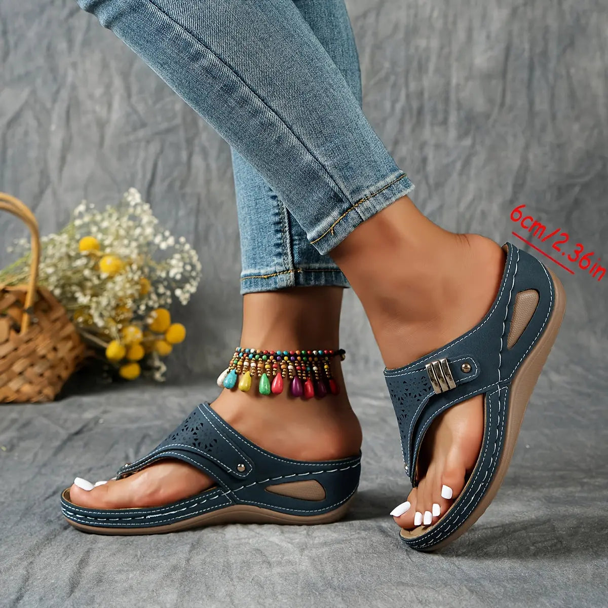 Morrie – Wedge Toe Sandaler til Kvinder