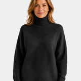Lauren | Pullover med høj krave