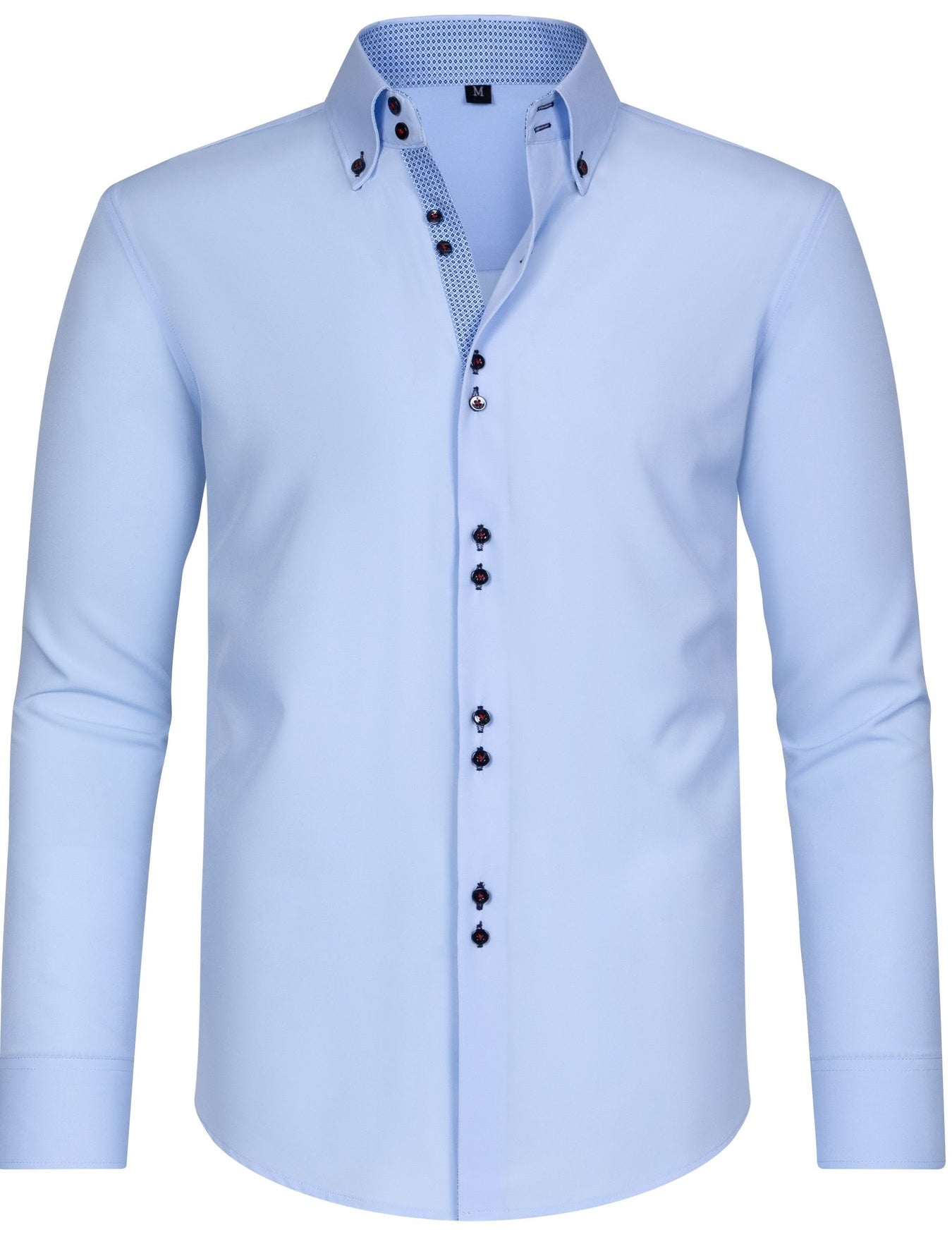 Dante | Langærmet skjorte med dobbelte knapper