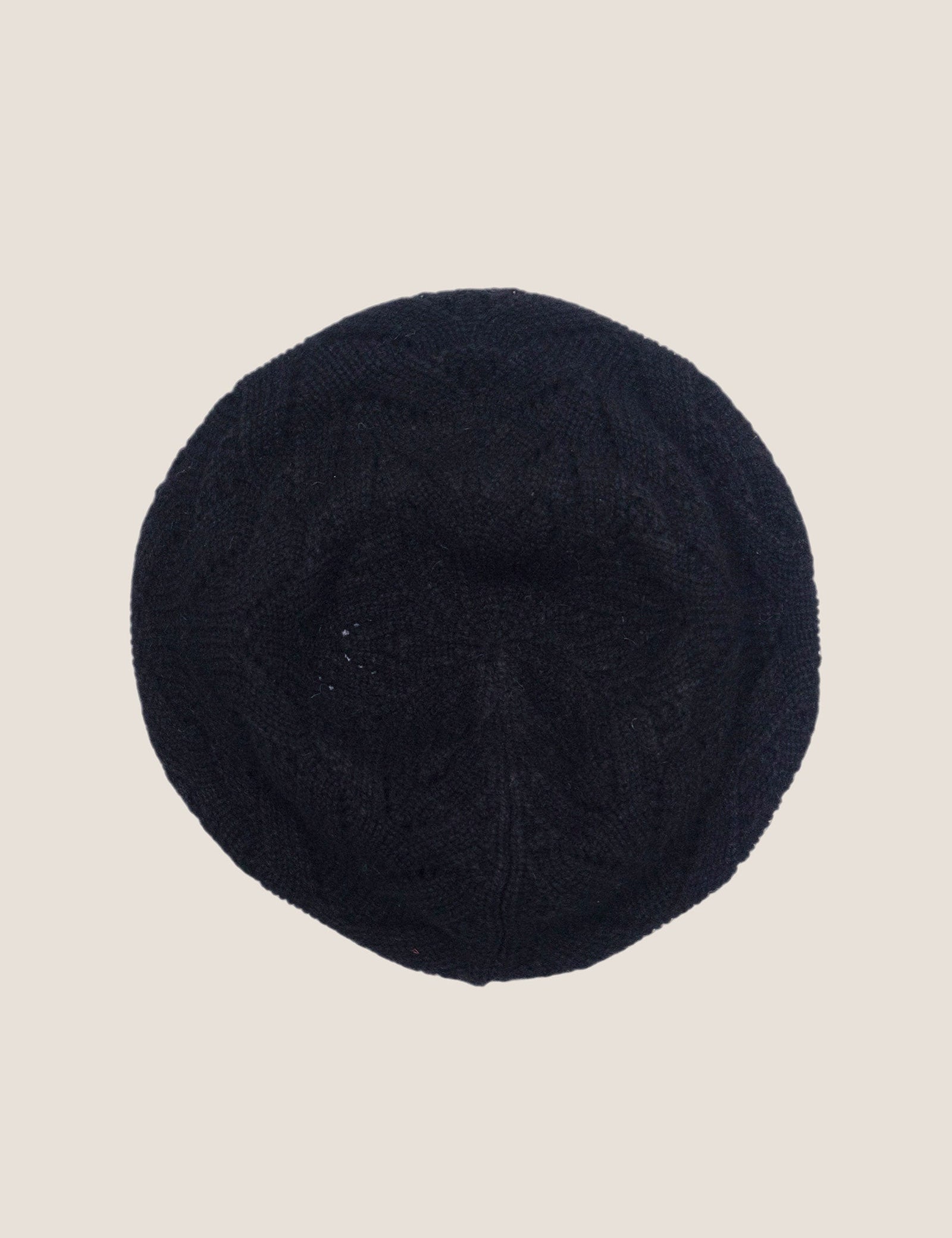 100% Uld Håndstrikket Beret
