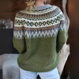 Nelleke | Varm sweater med vintermønster