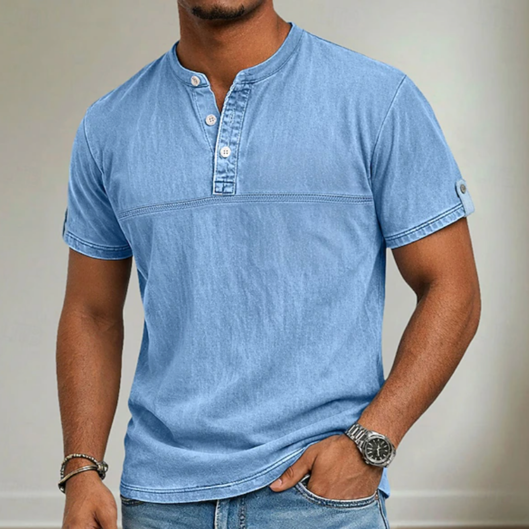 Malthe | Vintage Henley T-Shirt