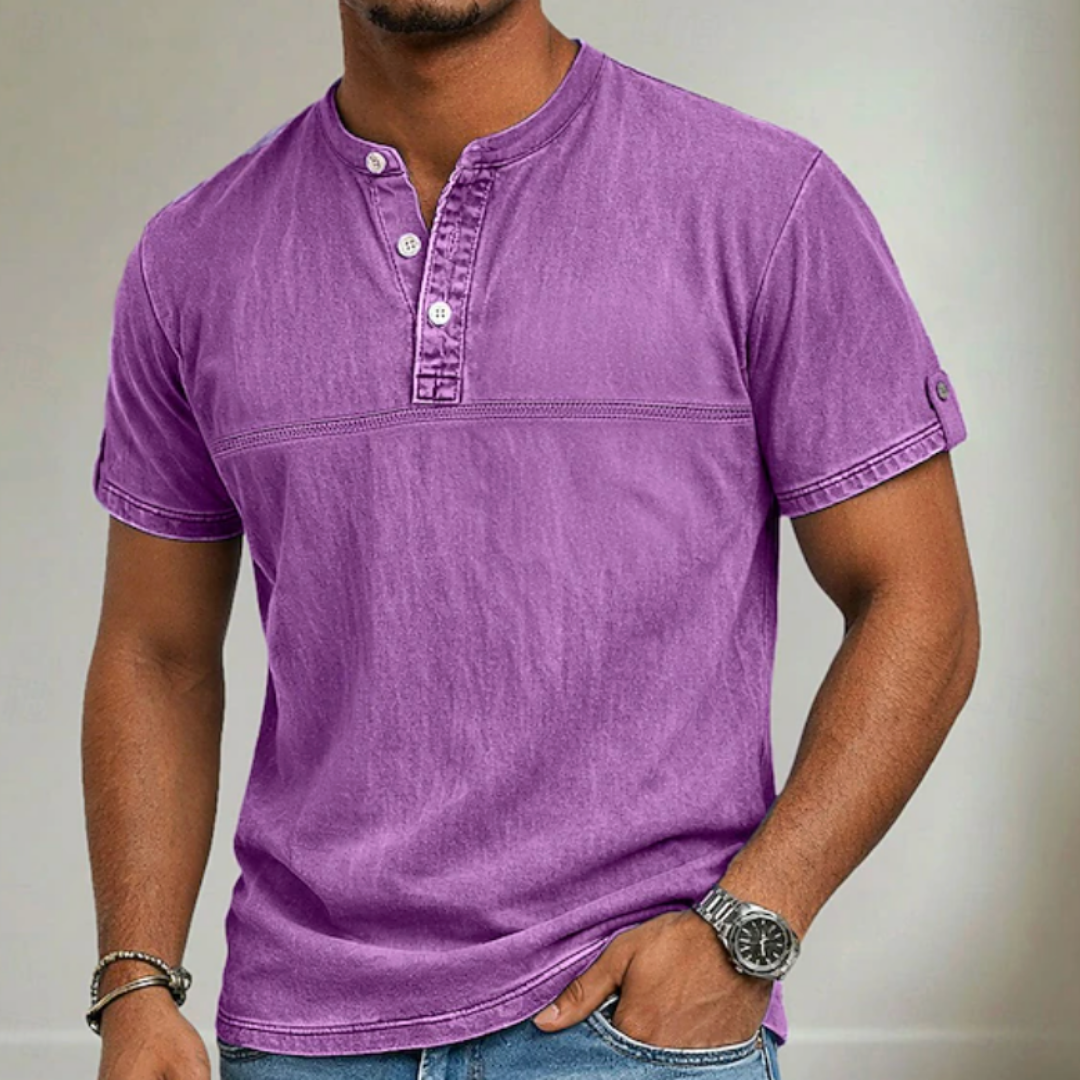 Malthe | Vintage Henley T-Shirt