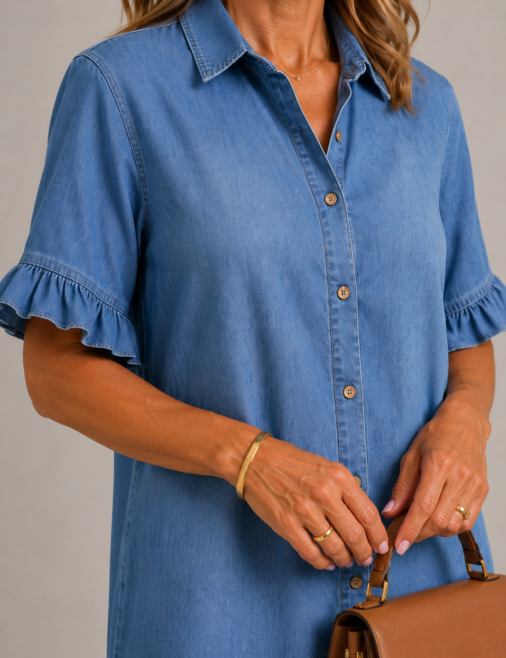 Denim Breeze Kjole
