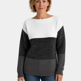 Serena | Blød Gradient Pullover med Komfortabel Pasform