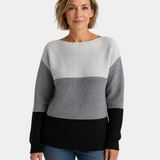 Serena | Blød Gradient Pullover med Komfortabel Pasform