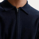 Cashmere Jakke Marineblå