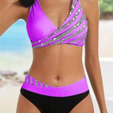 Mona | Varm bikini med print