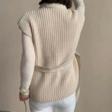 Cherry™ Blød Bælteindpakket Puffer Vest