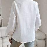 Alice | Flæset Knappet Bluse