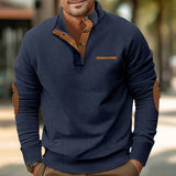 Magnus | Elegant herretrøje med quarter button