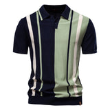 Nicklas | Stribet poloshirt