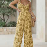 HARPER – FLORAL VIDDE-BEN JUMPSUIT